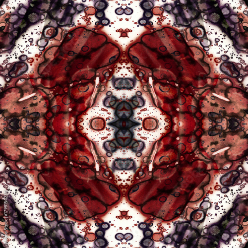 Seamless kaleidoscope pattern. Abstract texture. Creative and seamless background