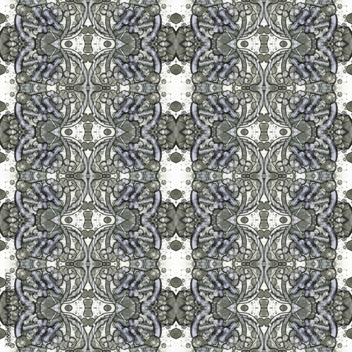 Seamless kaleidoscope pattern. Abstract texture. Creative and seamless background