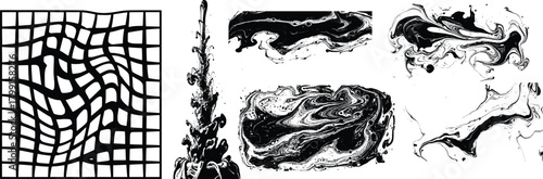 Fluid Dynamics Visualization – Turbulent Flow, Vortex Patterns, Smoke Plume Simulation