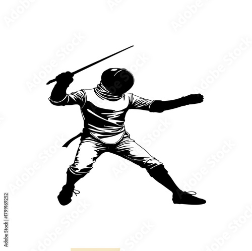 fencing silhouettes