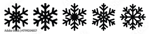 snowflake star vector design with black silhouette and white background