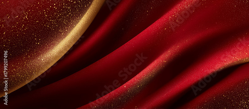 red gold christmas theme texture background