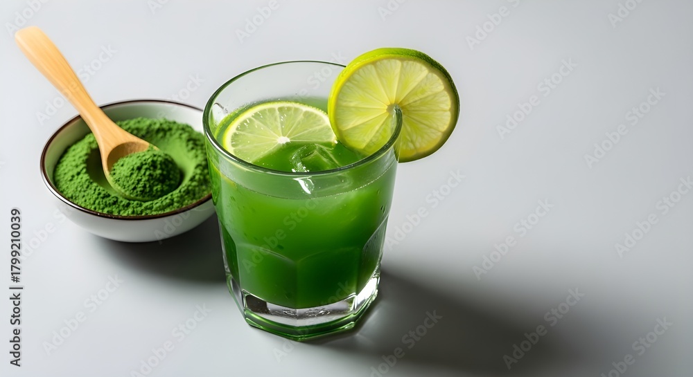 Fototapeta premium mojito cocktail with lime