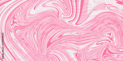 Candy color sunburst background. Abstract pink cream sunbeams design wallpaper. Colorful spinning lines for template, banner, poster, flyer. Sweet rotating cartoon swirl or whirlpool.