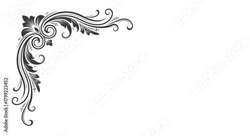 Exploring the artistry of vintage floral flourishes and decorative elements for graphic design projects.