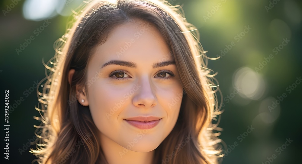 Fototapeta premium portrait of a young woman