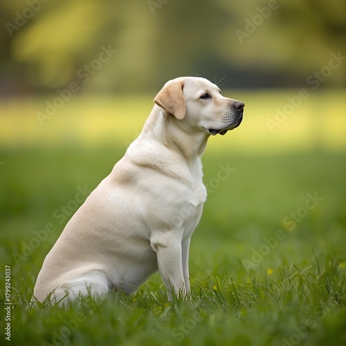 golden retriever puppy,a dog in the grass,the dog looking at the sky,a beautiful dog,a awesome dog sitted in the grass.