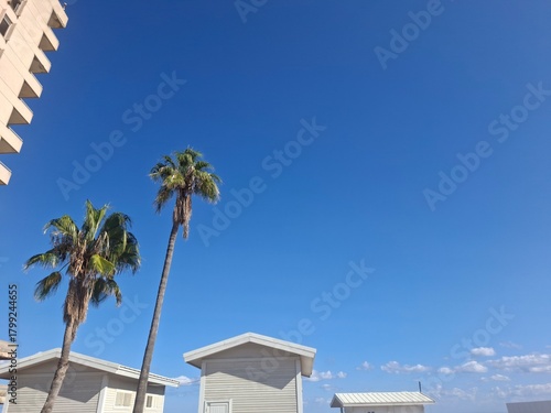 Fototapeta Naklejka Na Ścianę i Meble -  Close up photo of Varosha city, Famagusta, Cyprus, 16th of November, 2025.