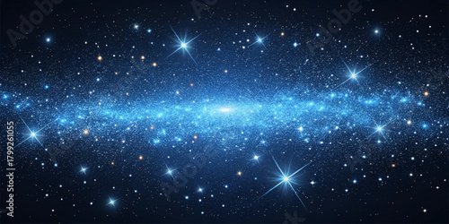 abstract background with stars