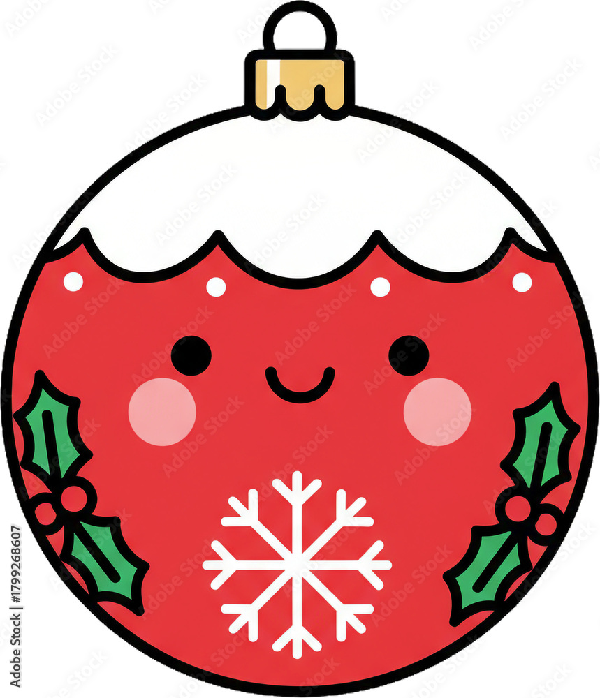 Obraz premium 크리스마스 오너먼트 장식 