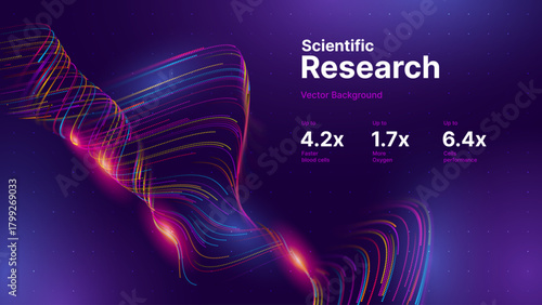 Cyber Big Data Flow Particles Bokeh. Digital Neural Network. Concept of AI Artificial Intelligence Technology Machine Deep Learning. Digital Communication. Science Technology Presentation Vector.