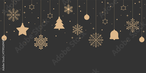 christmas decorative, christmas background design