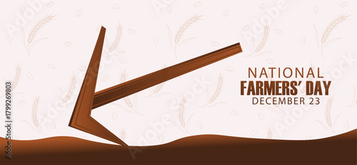 National farmers day Celebrating the dedication and hard work of farmers sustaining agriculture