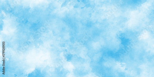 Blue watercolor vector background. Vintage Blue watercolor background for your design, bright multicolor hand drawn illustration, Aquarelle paint paper textured canvas for vintage text design, 