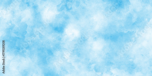 Blue watercolor vector background. Vintage Blue watercolor background for your design, bright multicolor hand drawn illustration, Aquarelle paint paper textured canvas for vintage text design, 