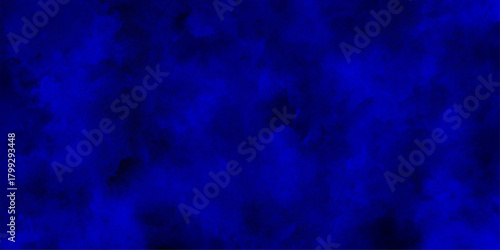 Dark blue grungy distressed canvas background, old blue watercolor background with marbled vintage texture, dark blue background, watercolor wash aqua painted texture close up, grungy design,