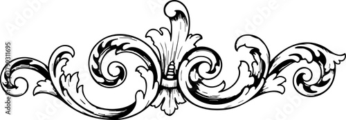 Photos Elegant flourish design adds ornate detail to invitations, borders, and decorative projects with classic sophistication and timeless appeal