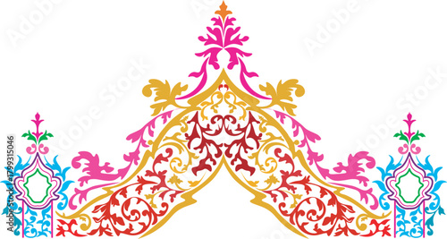 floral pattern that can be used for any decoration