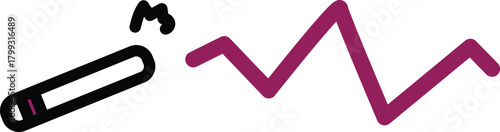 casting a spell with a magic wand or staff