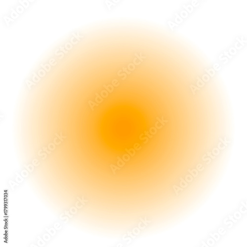 Blue colorful gradient grainy blob shape