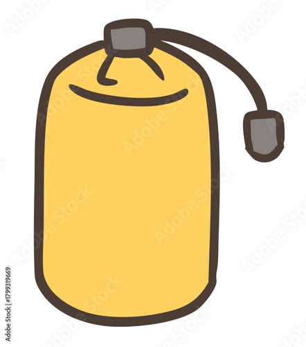 登山用スタッフバッグ（収納袋）
