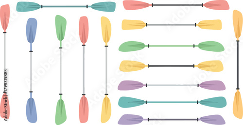 Colorful Plastic Drinking Straws in Various Colors and Shapes for Beverage Use