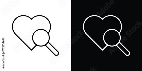 Check up icon outline. Vector isolated pictogram for web