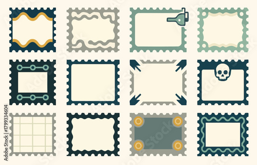 Rontgen's Discovery of X-rays Decorative Frames with Medical and Scientific Elements