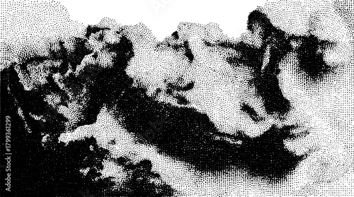 Antique engravings in a hand-drawn style featuring outlines and stipple techniques. This vector illustration showcases intricate details in black and white.