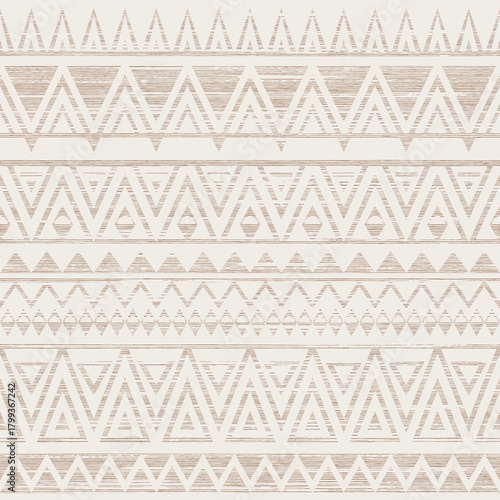 Seamless ethnic pattern, ethnic geometric ornate, vector design