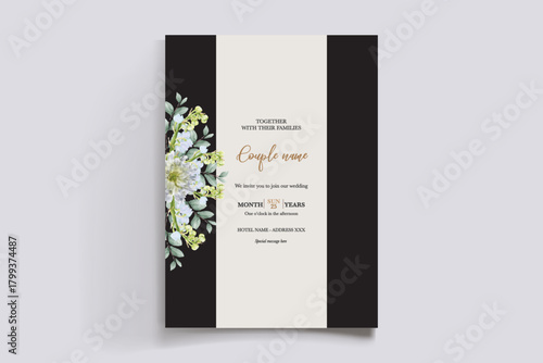 Save the date wedding invitation templates