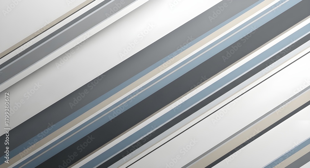 Obraz premium Diagonal stripes pattern in shades of gray and blue
