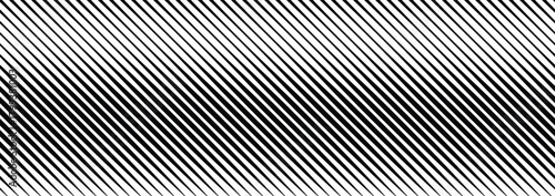 Abstract Black and White Diagonal Parallel Lines Pattern Background with Moire Effect and Optical Illusion
