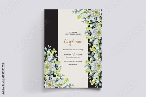 Save the date wedding invitation templates