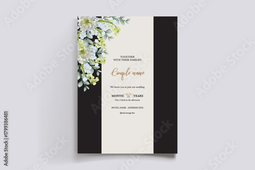 Save the date wedding invitation templates