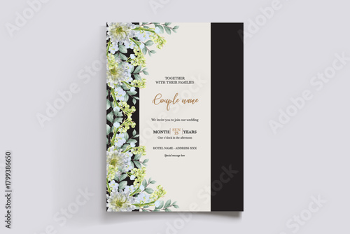 Save the date wedding invitation templates