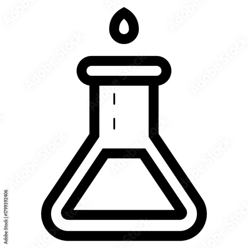 erlenmeyer flask icon