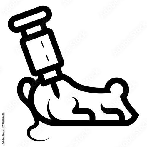 laboratory experimental animals icon