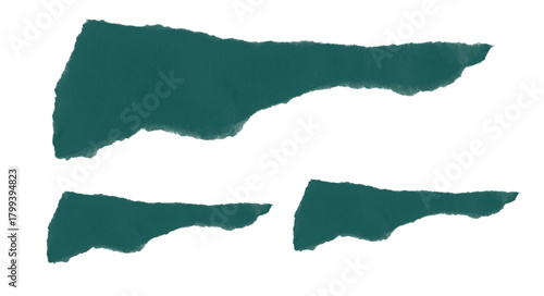 Paper brush set. Vector paintbrush spots, highlighter lines, or felt-tip pen markers. Ink smudge abstract shape stains set with texture - Vector illustration