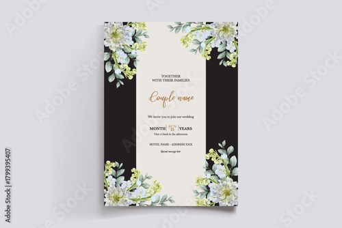 Save the date wedding invitation templates