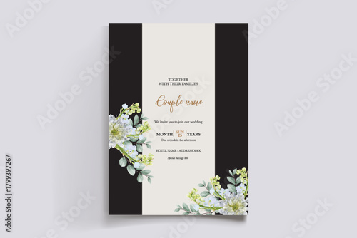 Save the date wedding invitation templates