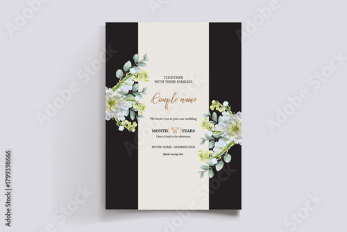 Save the date wedding invitation templates