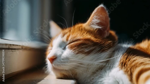 A Soundly Sleeping Kitten [4K]