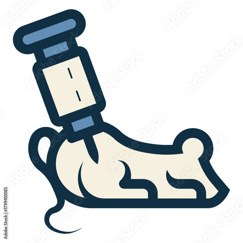 laboratory experimental animals icon