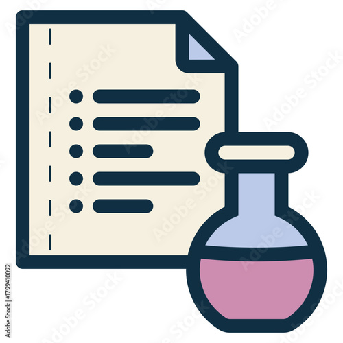 laboratory test results icon