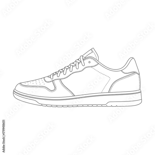 sport shoes isolated on white