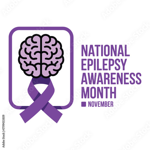 International Epilepsy Day Vector Design.