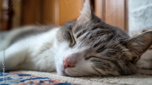 A Soundly Sleeping Kitten [4K]