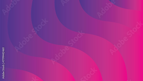 Purple Pink Gradient Wavy Abstract Background Fluid Design