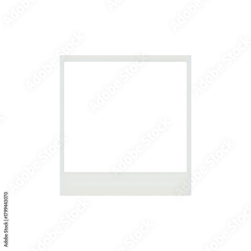 Classic instant photo frame for memories and designs
